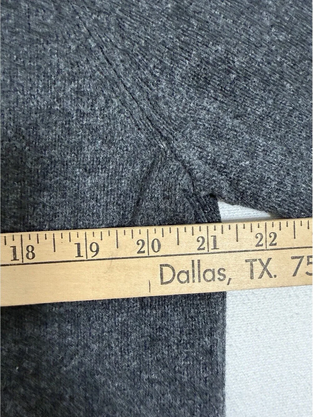 J Crew 100% Lambswool Sweater Mens Medium Charcoal Gray Knit Pullover Crewneck